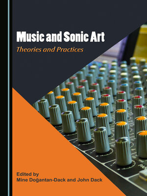 cover image of Music and Sonic Art